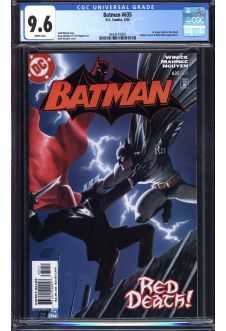 BATMAN #635 CGC 9.6 WHITE PAGES front cover