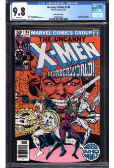 X-MEN #146 CGC 9.8 WHITE PAGES front cover