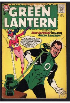 GREEN LANTERN #26 3.5 front cover