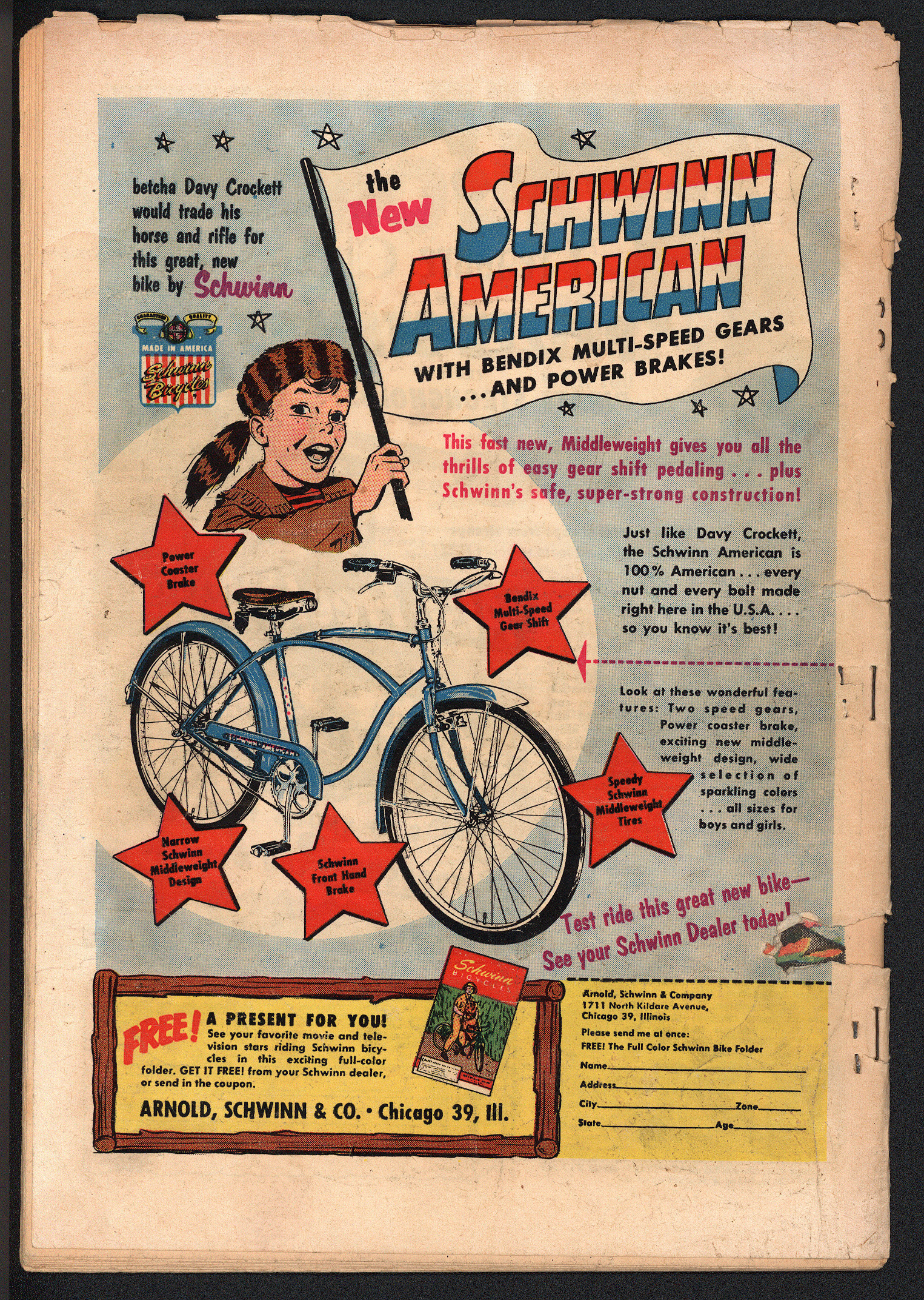 ACTION COMICS Back Cover