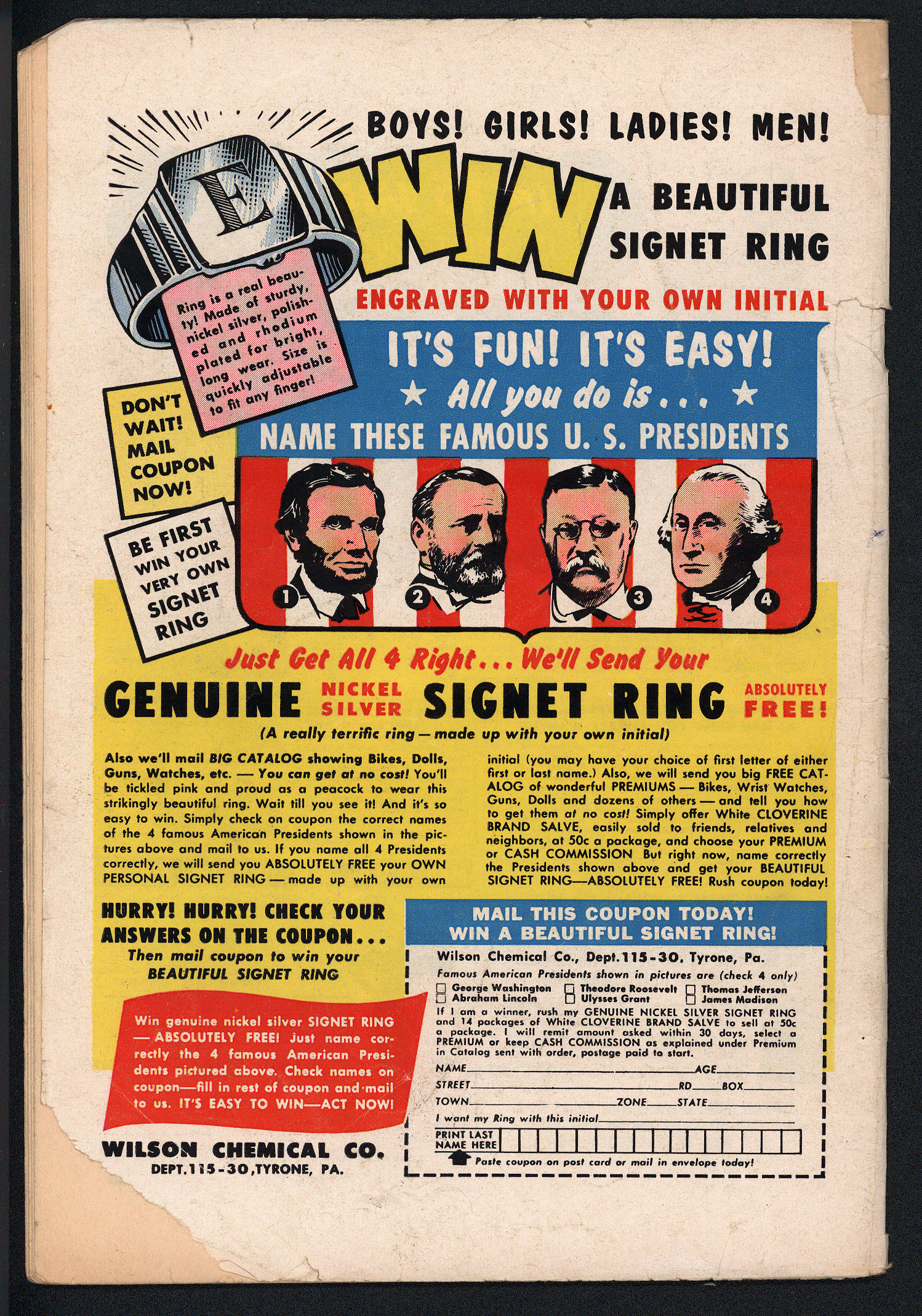 SUPERMAN'S GIRLFRIEND LOIS LANE Back Cover