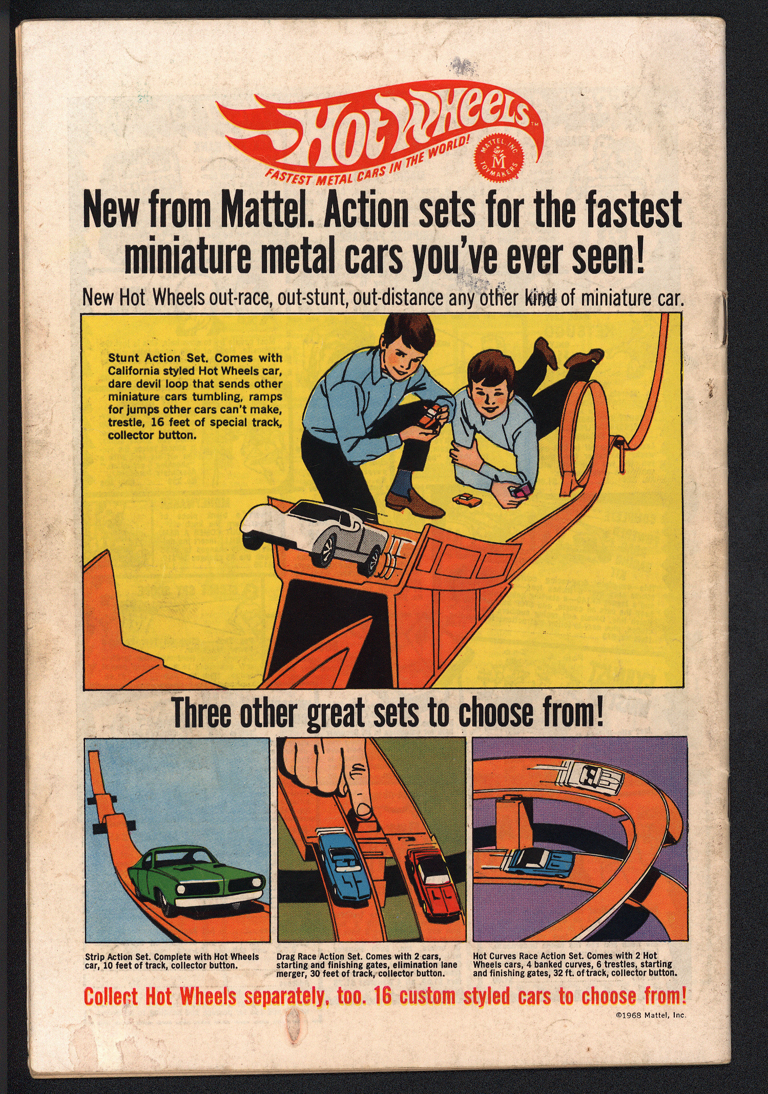 ADVENTURE COMICS Back Cover