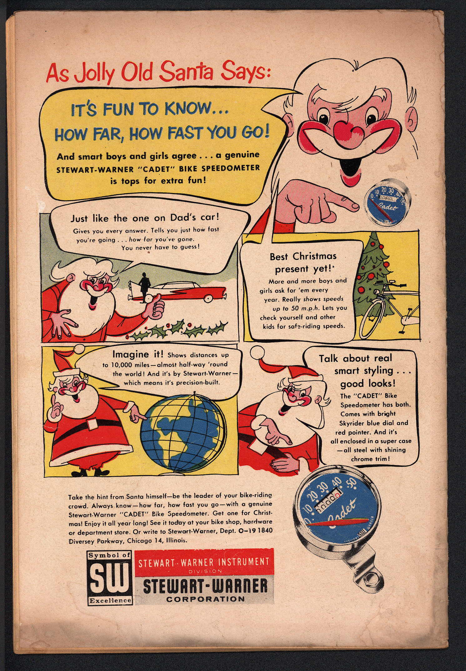ARCHIE COMICS Back Cover