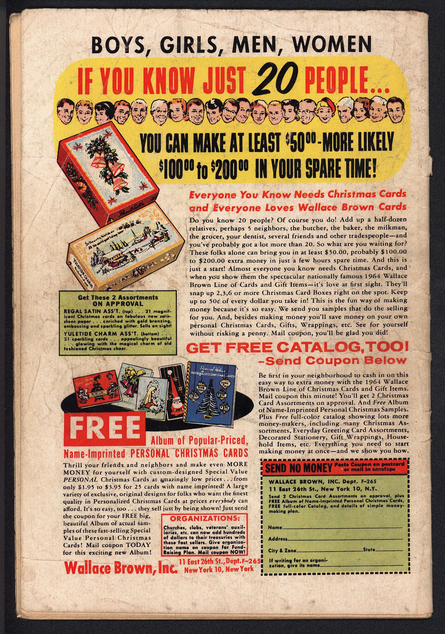ADVENTURE COMICS Back Cover