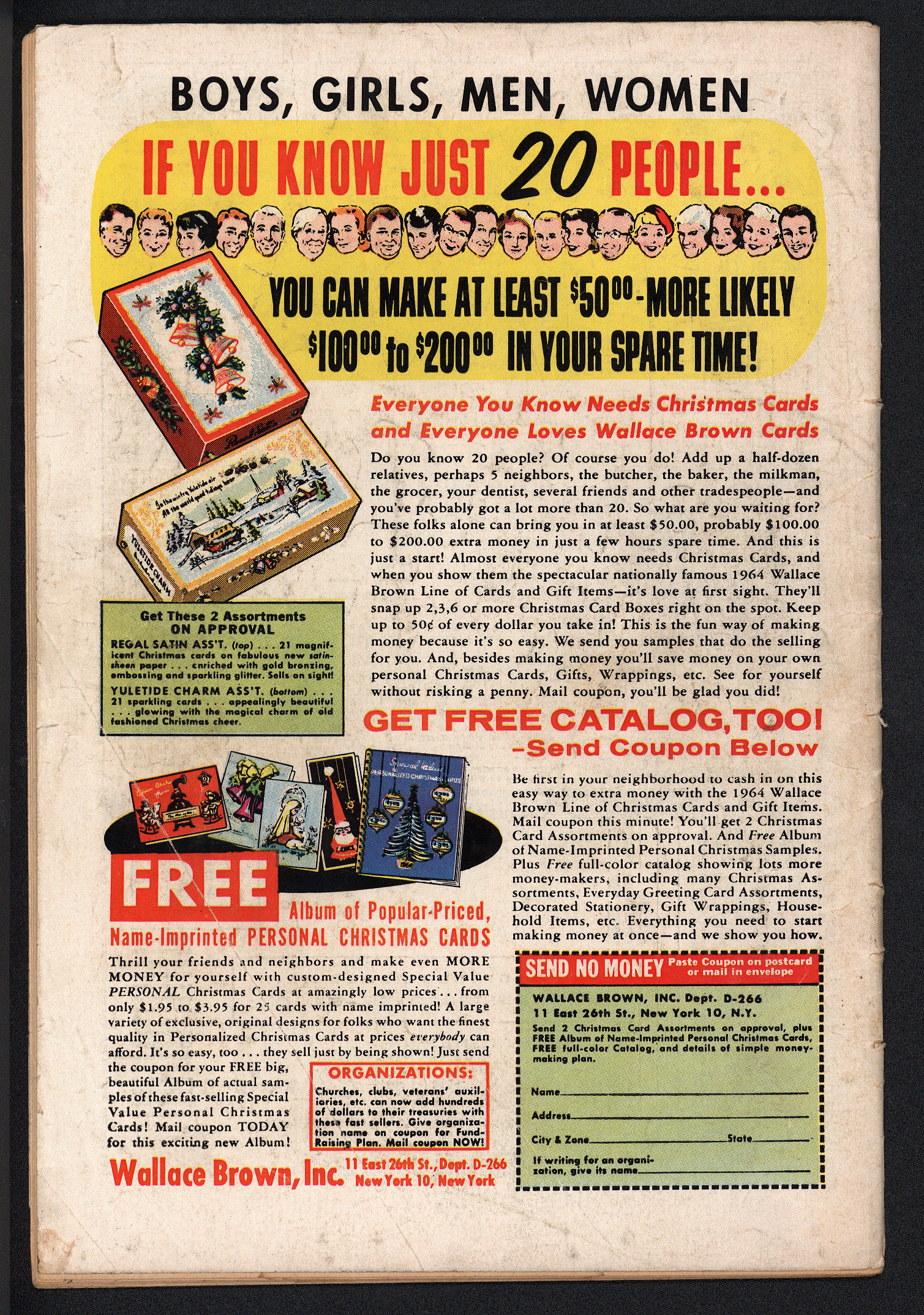 ACTION COMICS Back Cover