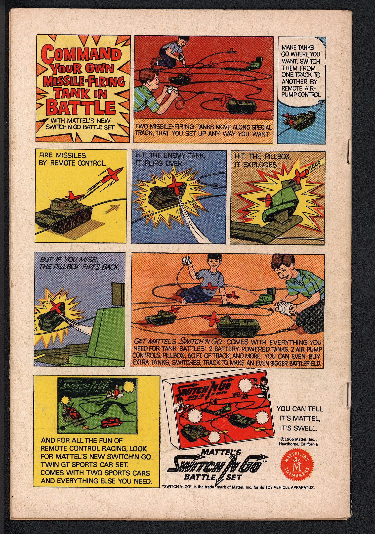 ACTION COMICS Back Cover