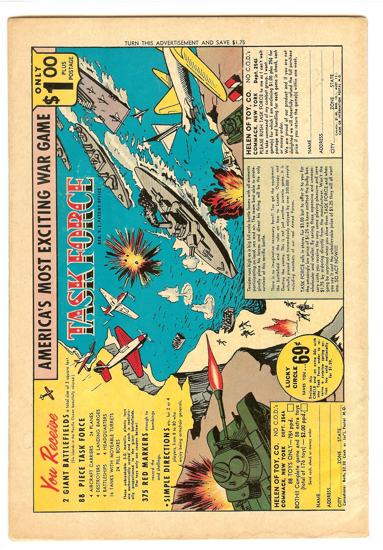 DETECTIVE COMICS Back Cover