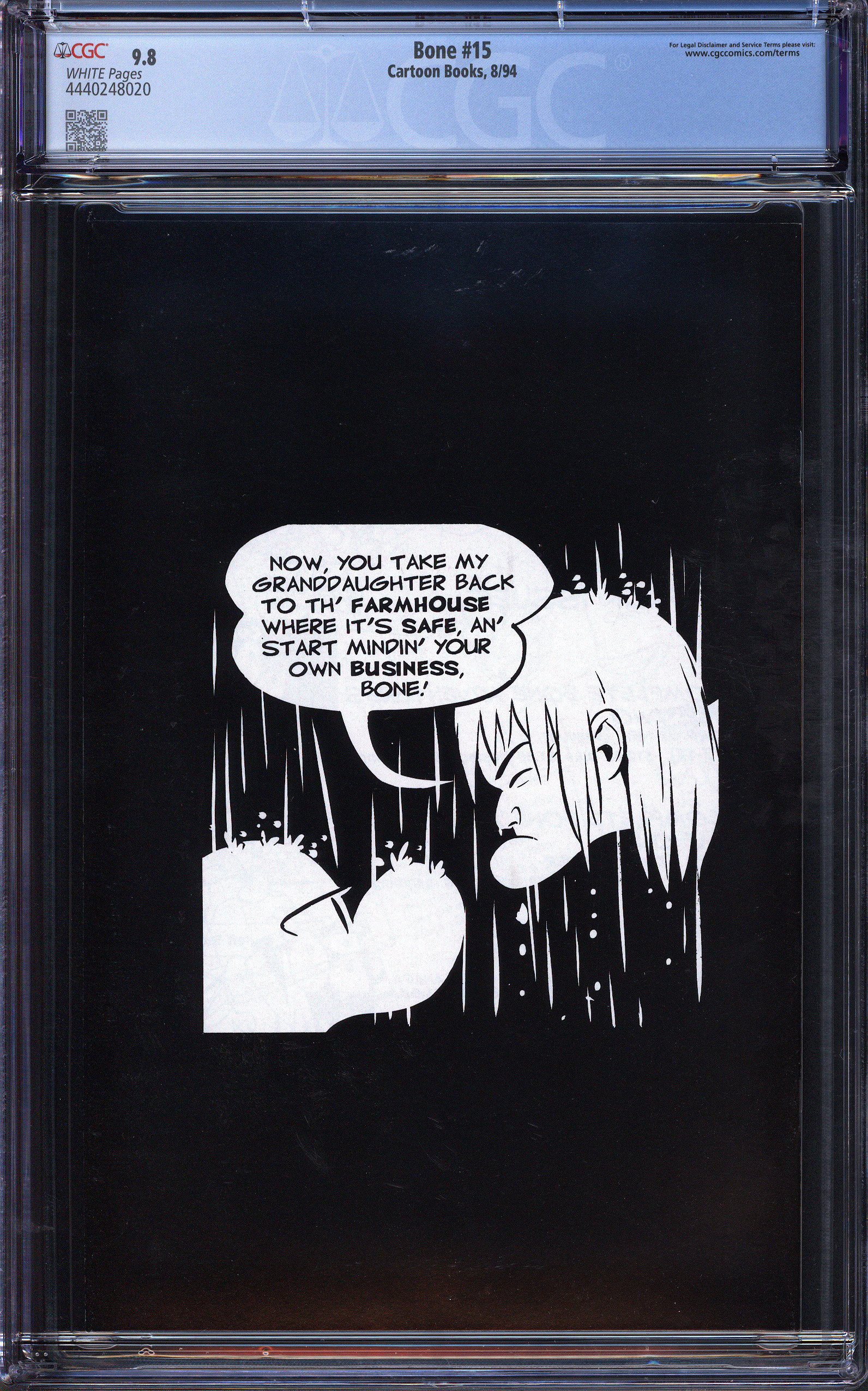 BONE Back Cover