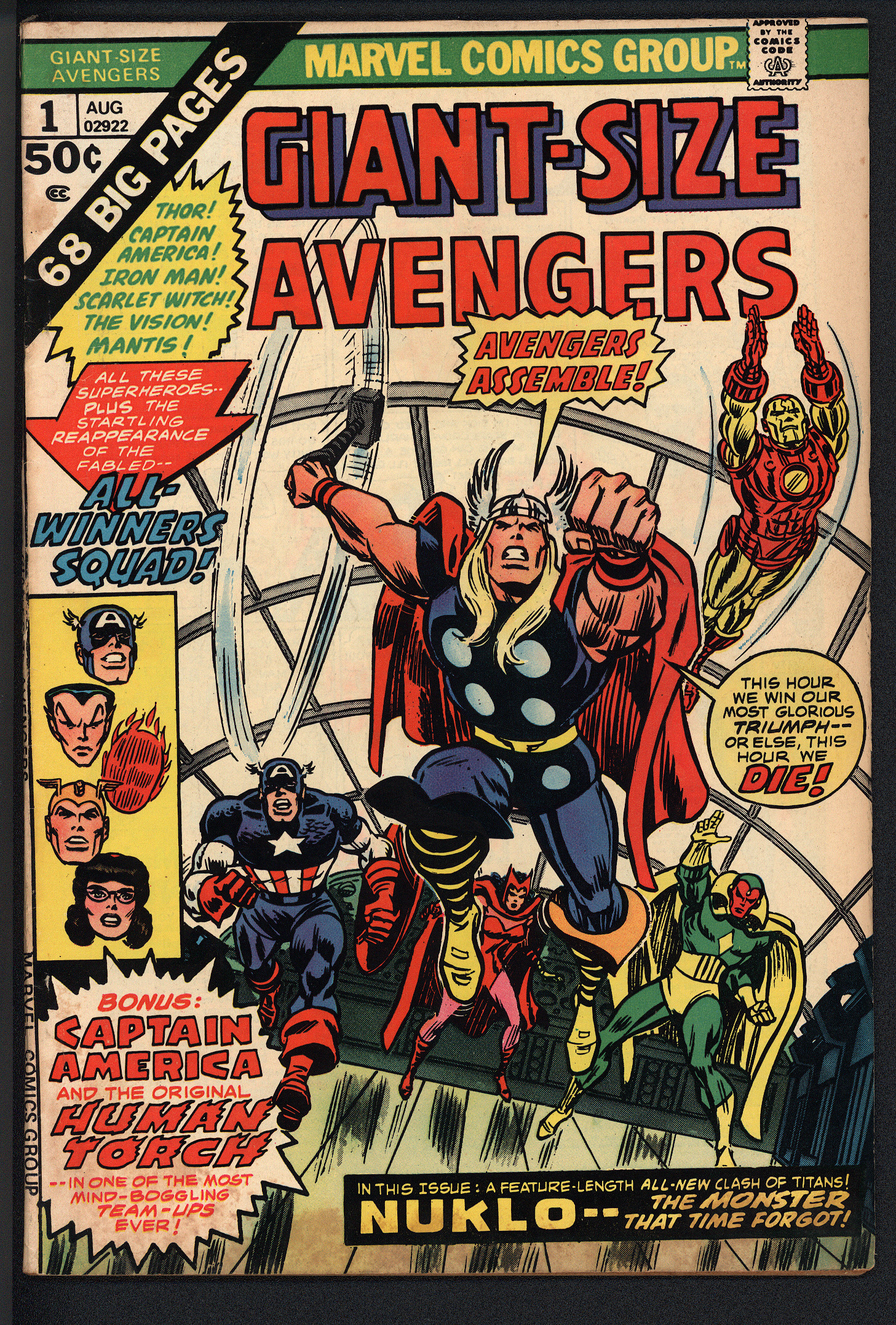 GIANT-SIZE AVENGERS Front Cover
