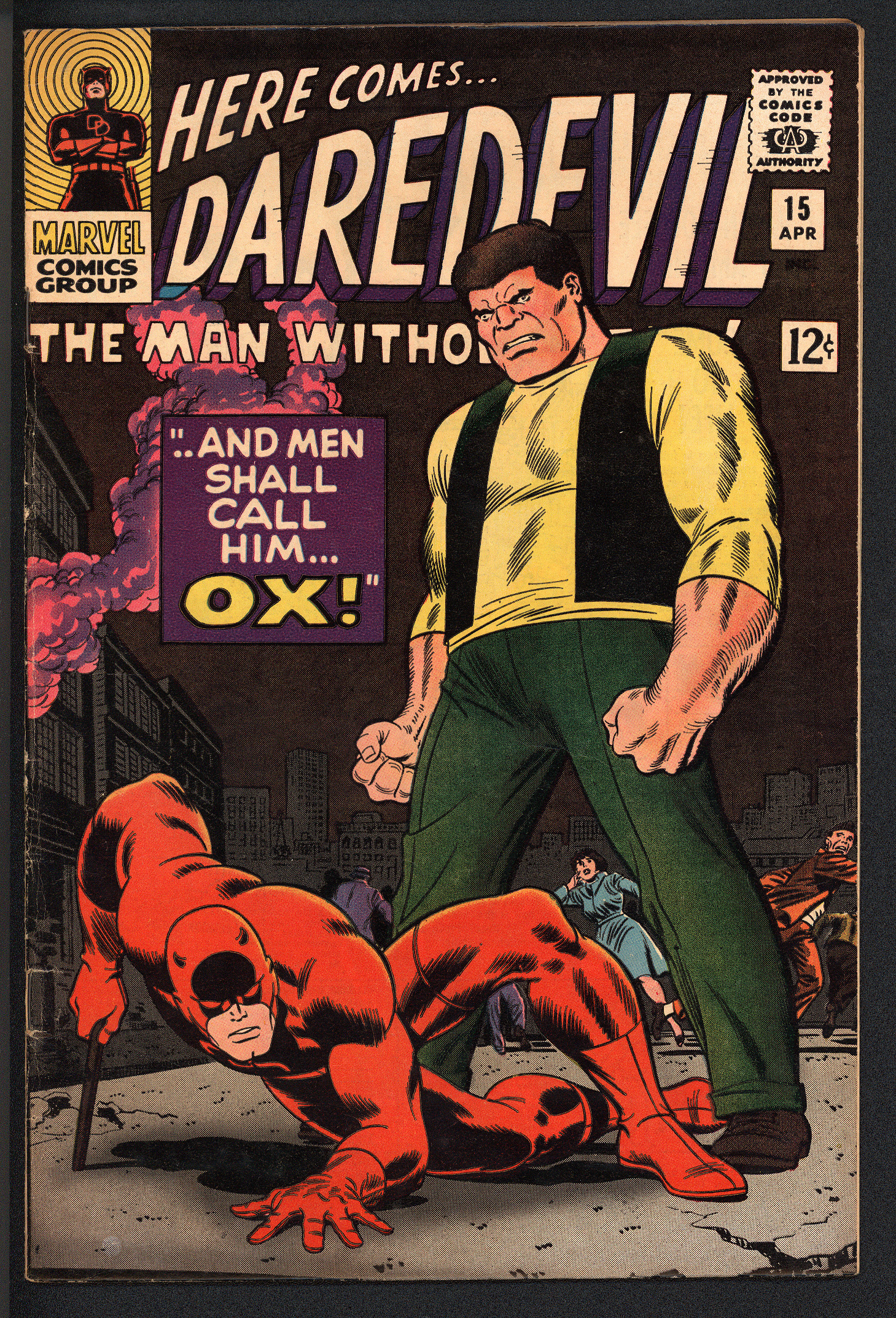 DAREDEVIL Front Cover