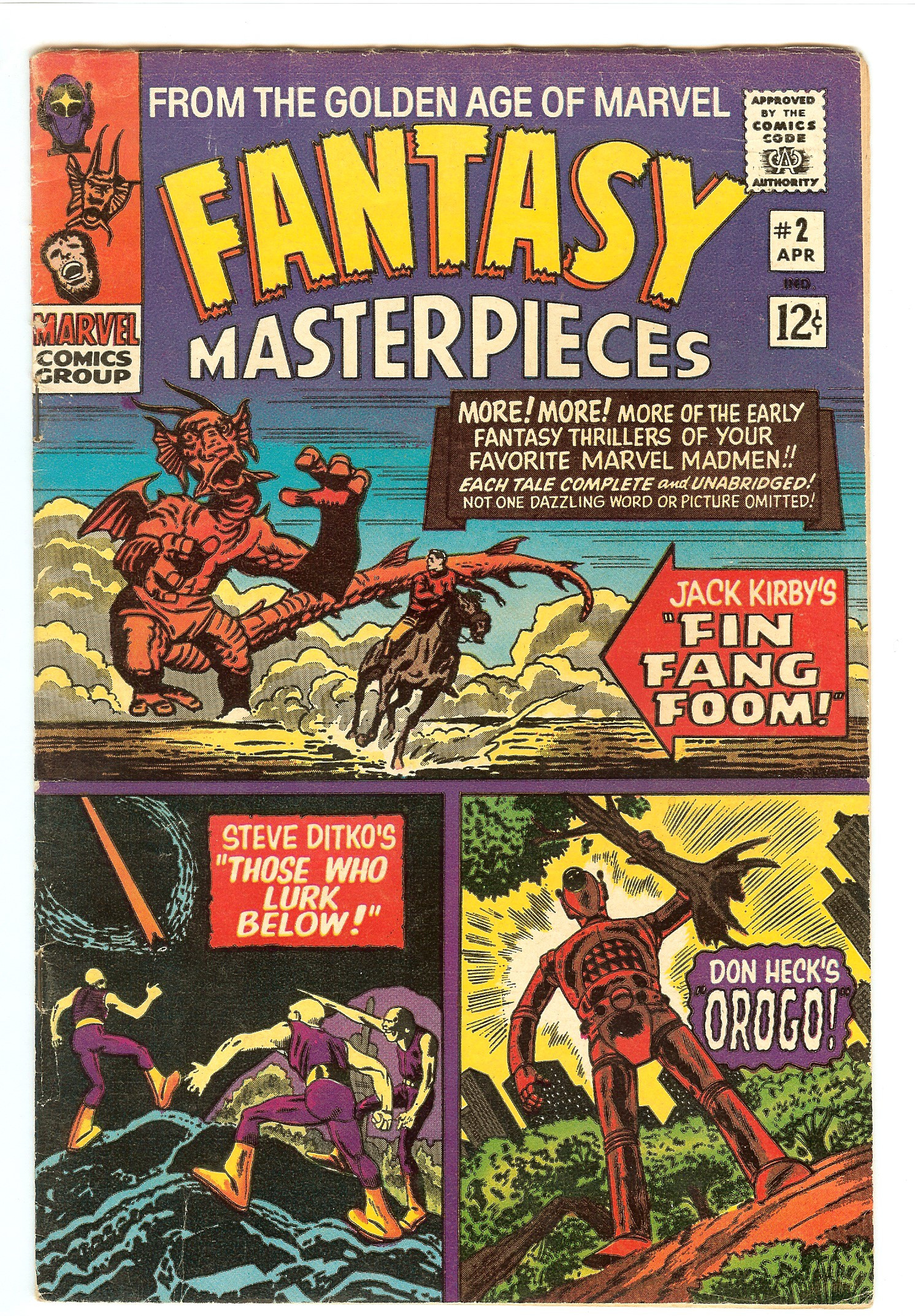 FANTASY MASTERPIECES Front Cover