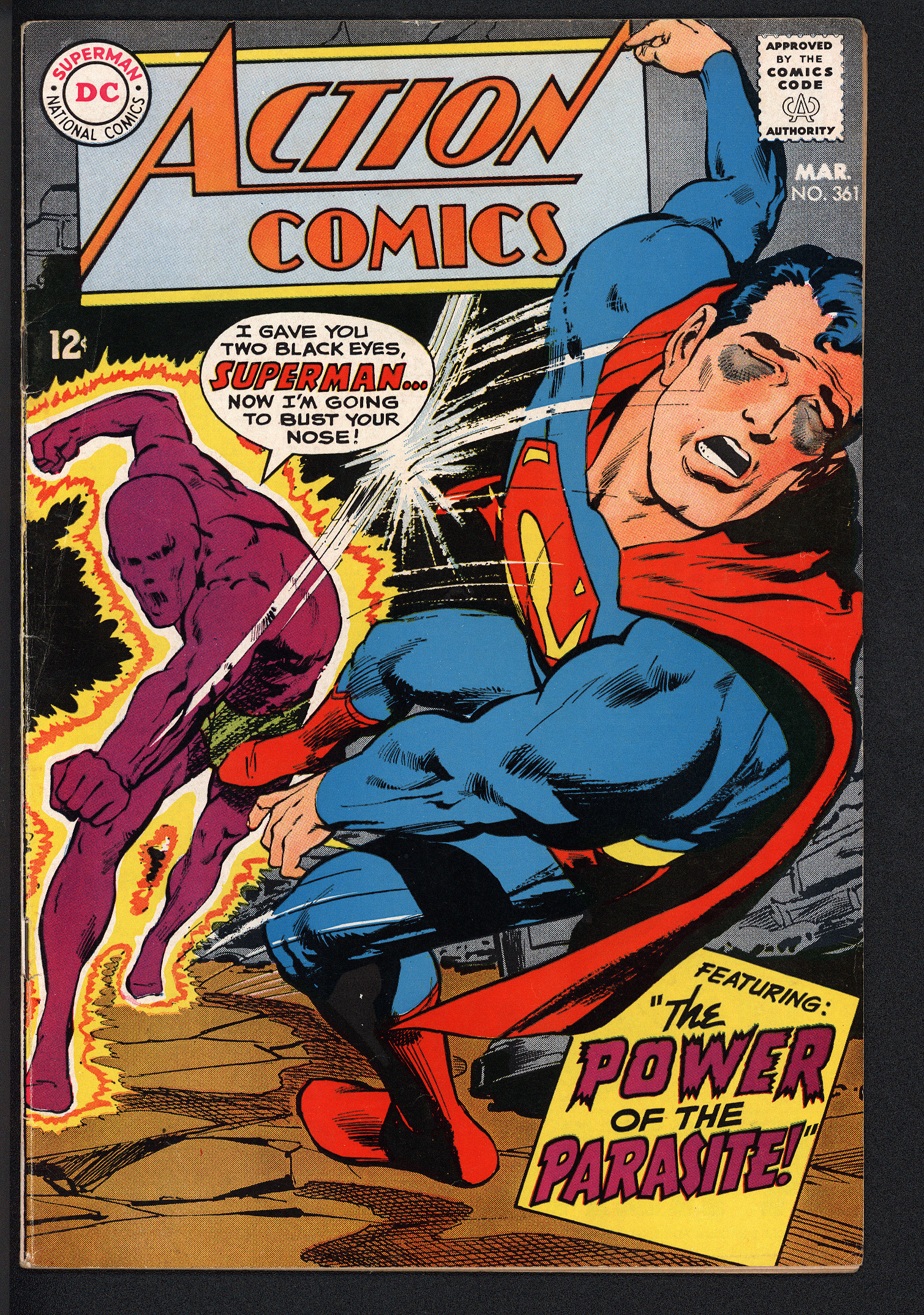 ACTION COMICS Front Cover