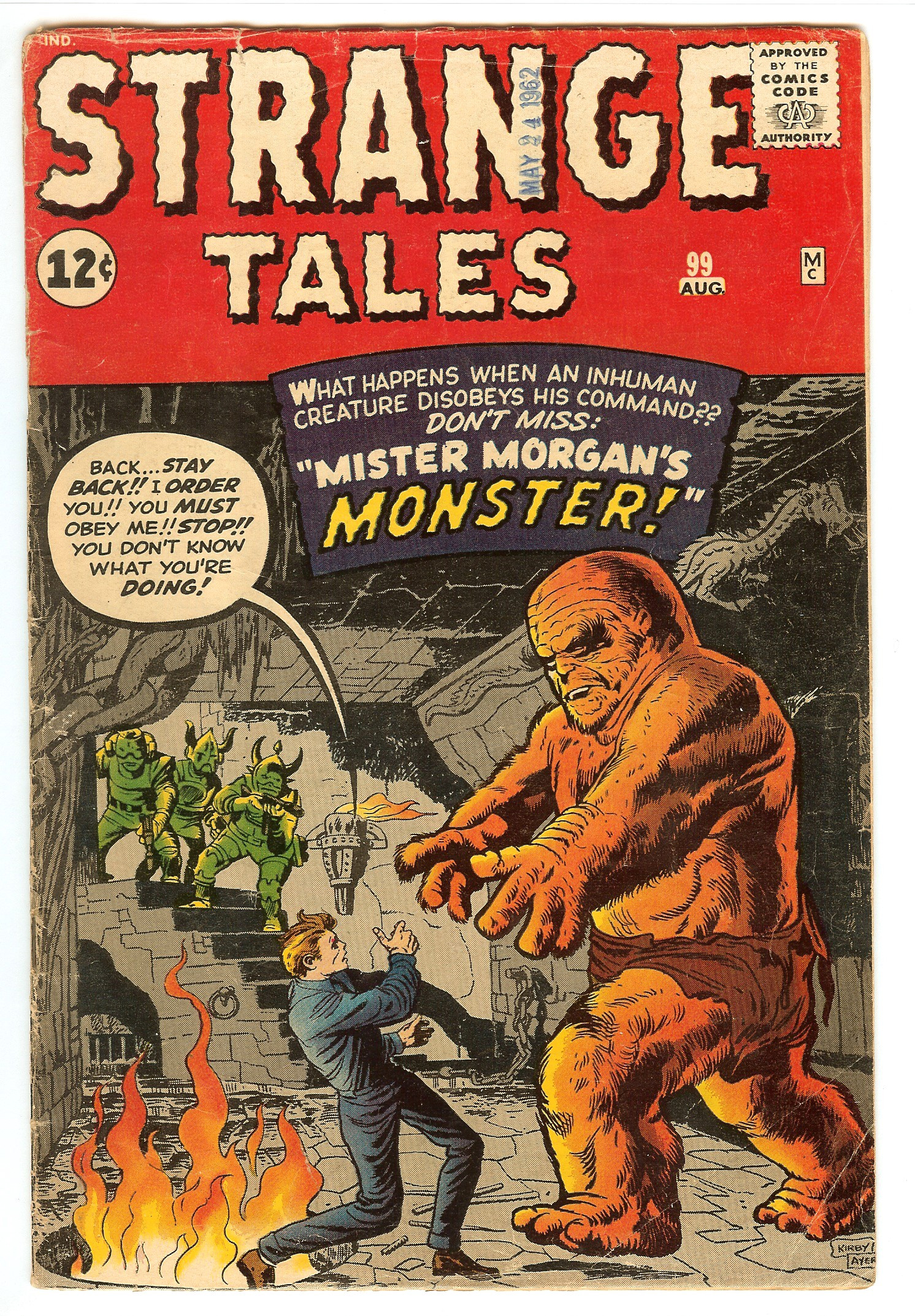 STRANGE TALES Front Cover