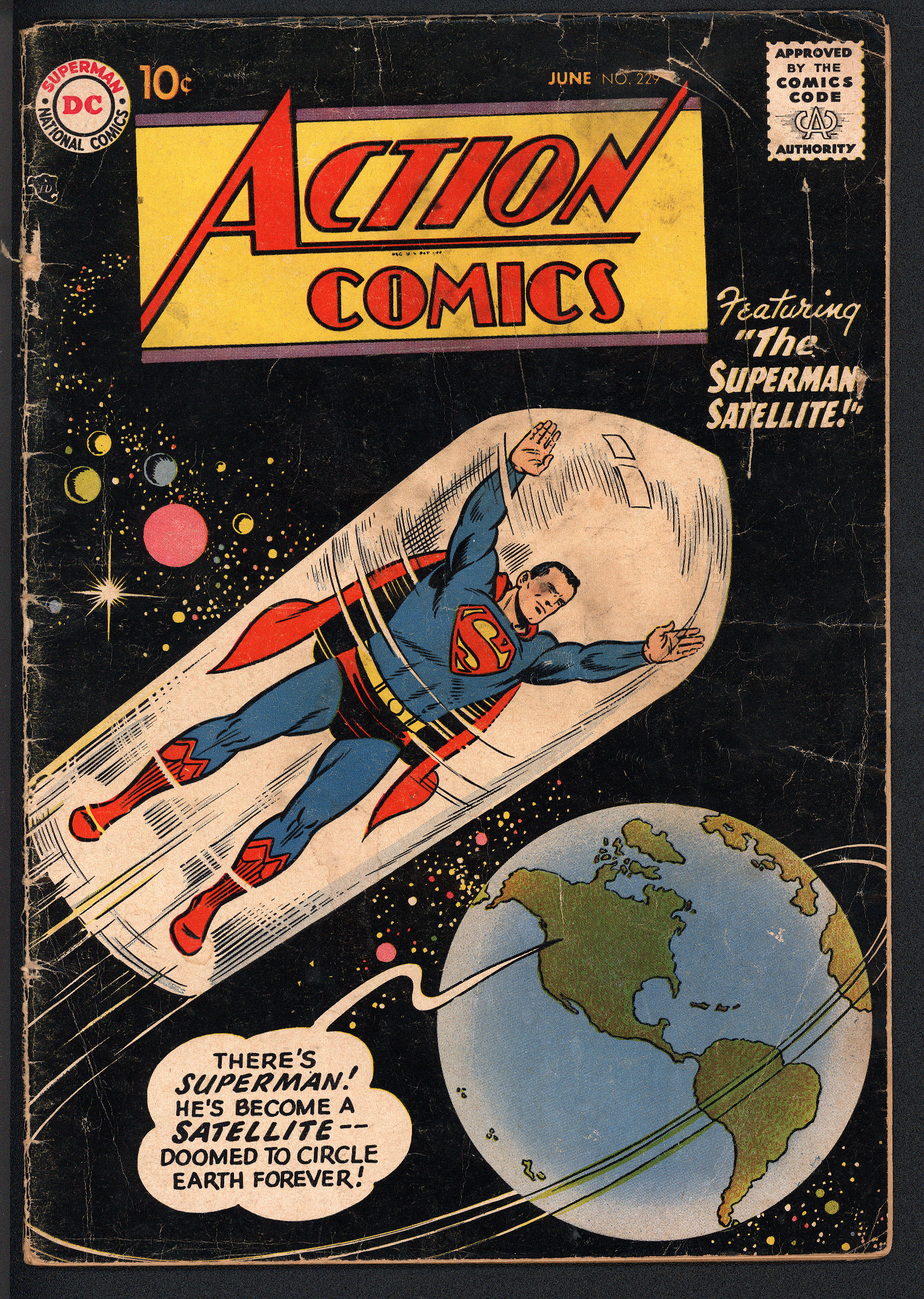 ACTION COMICS Front Cover