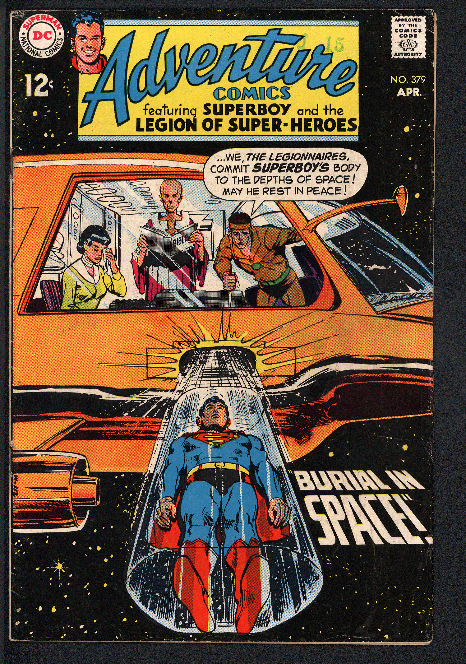 ADVENTURE COMICS Front Cover