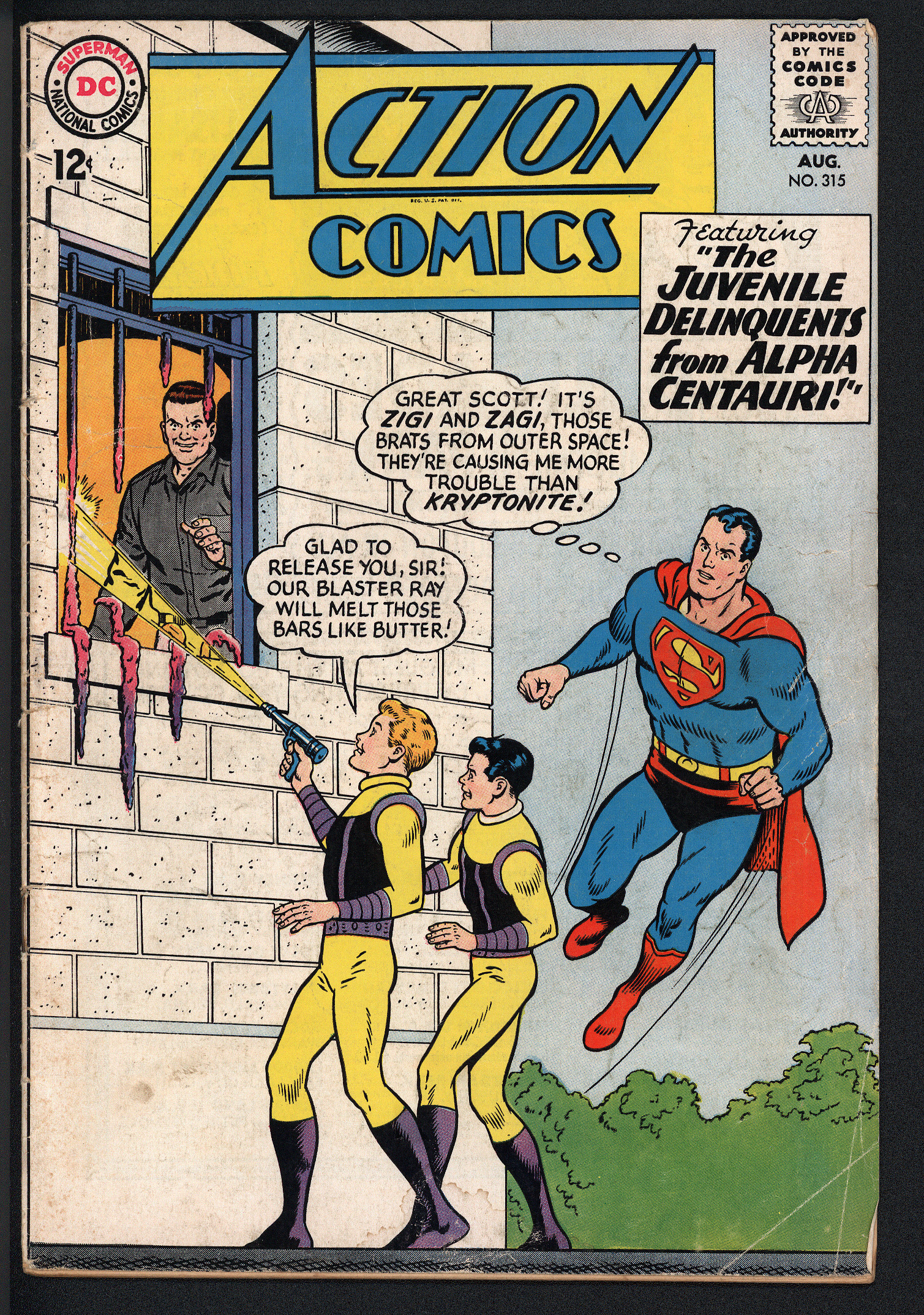 ACTION COMICS Front Cover
