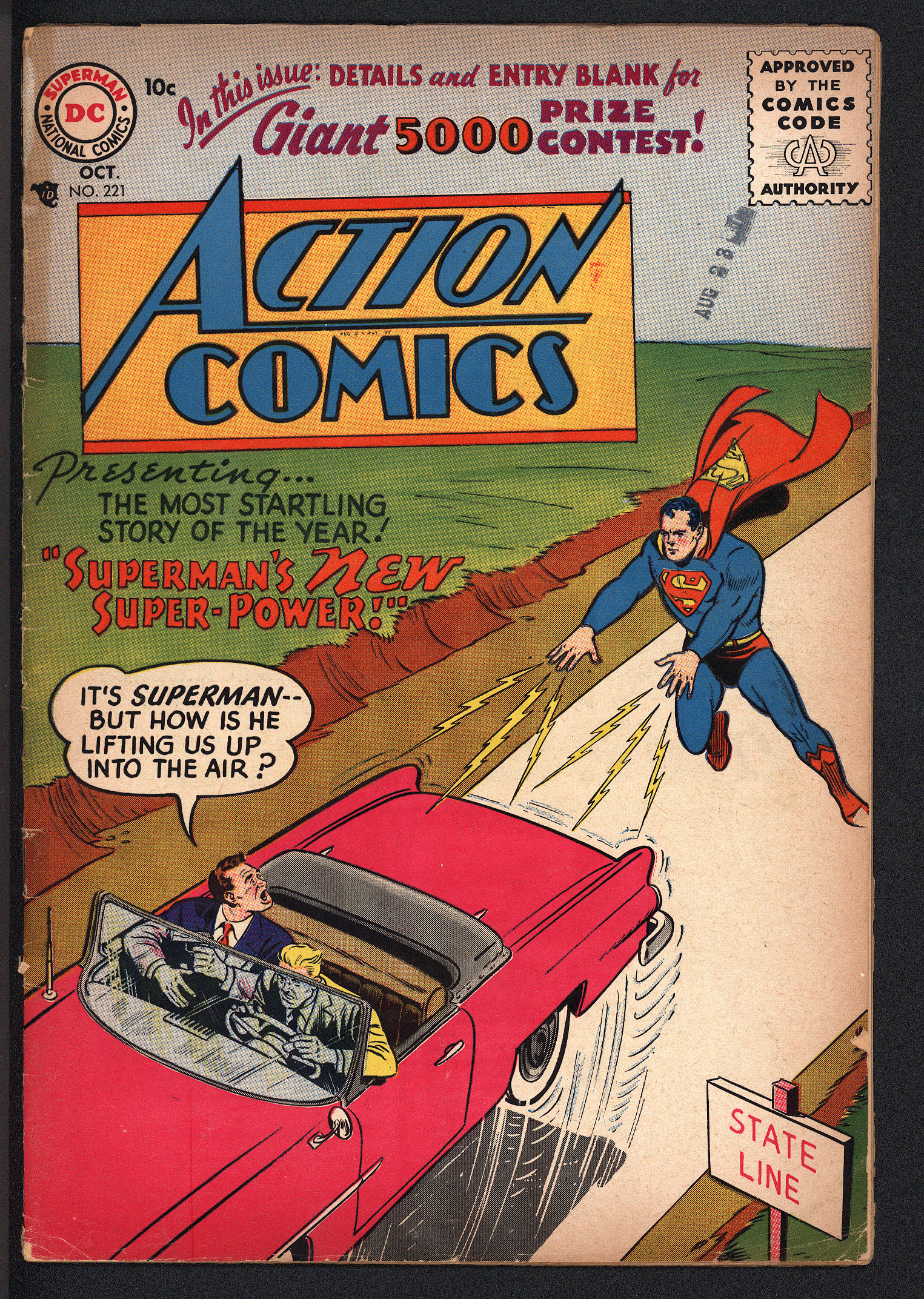 ACTION COMICS Front Cover