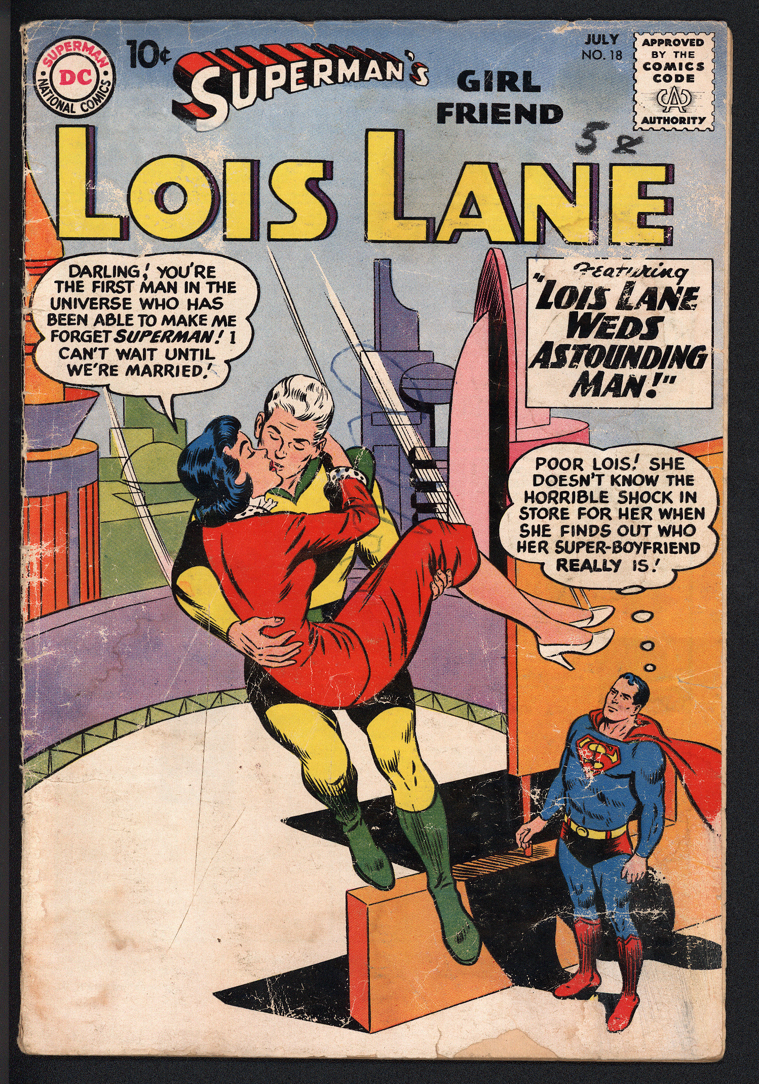 SUPERMAN'S GIRLFRIEND LOIS LANE Front Cover