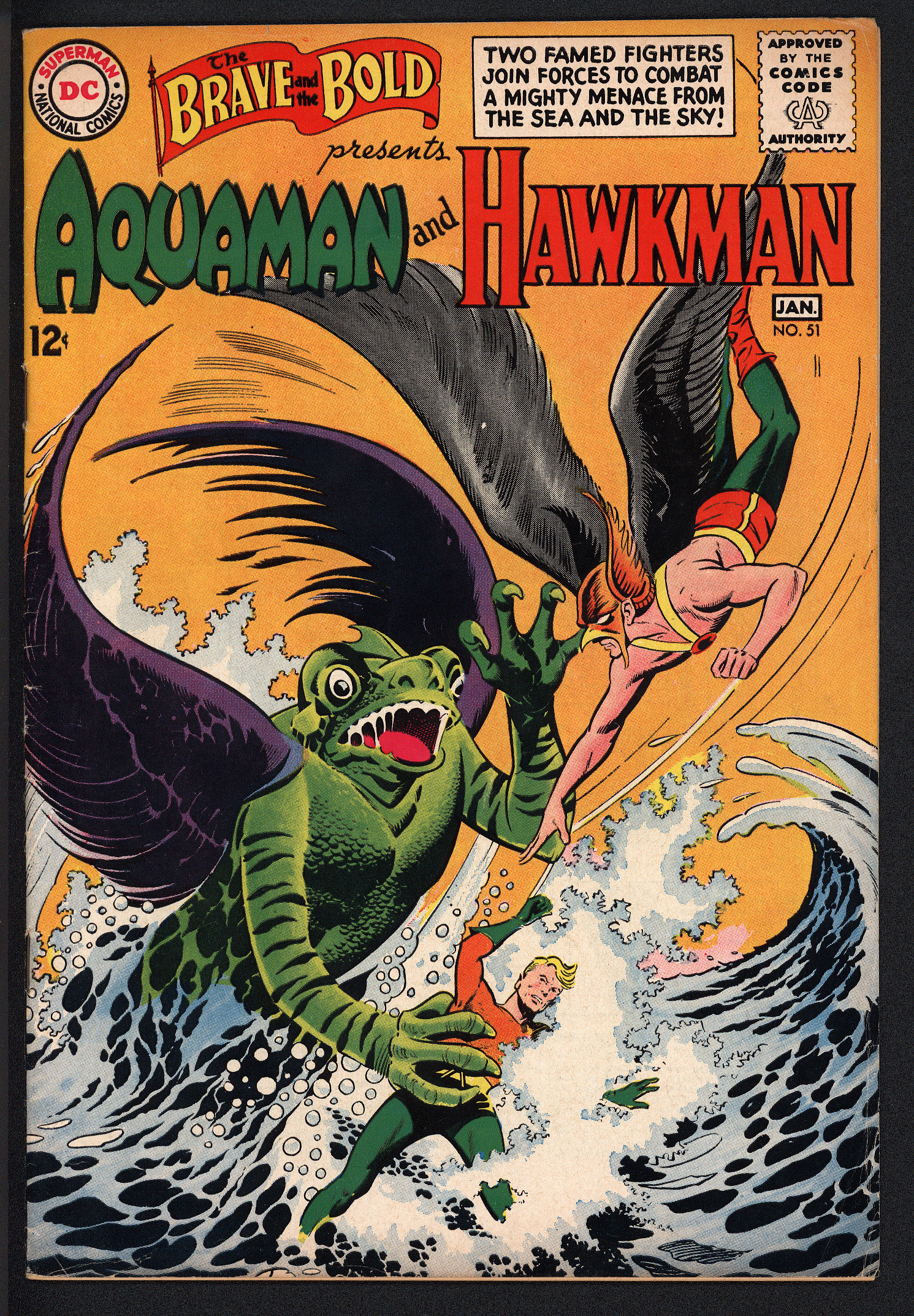 BRAVE AND THE BOLD Front Cover