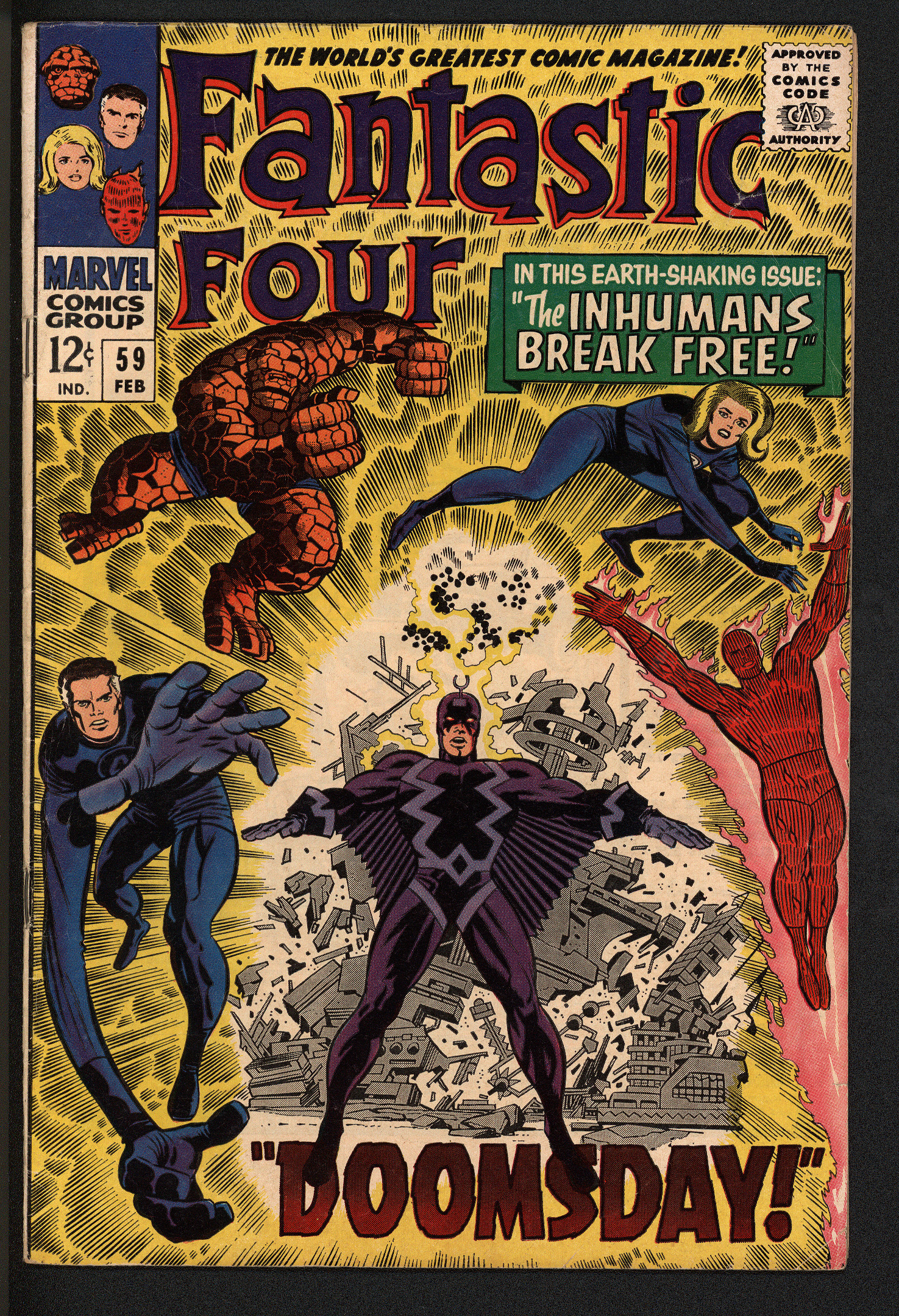 FANTASTIC FOUR Front Cover