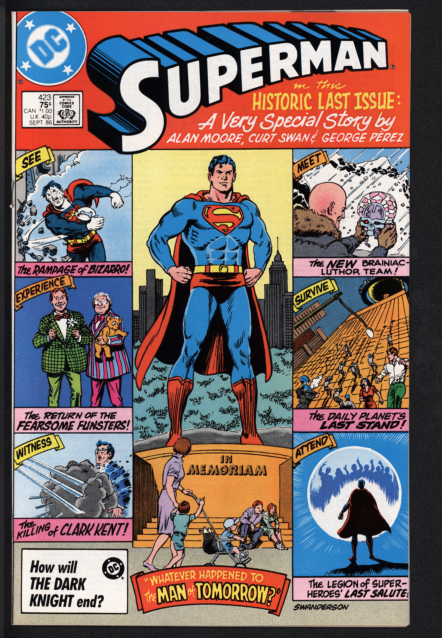 SUPERMAN Front Cover