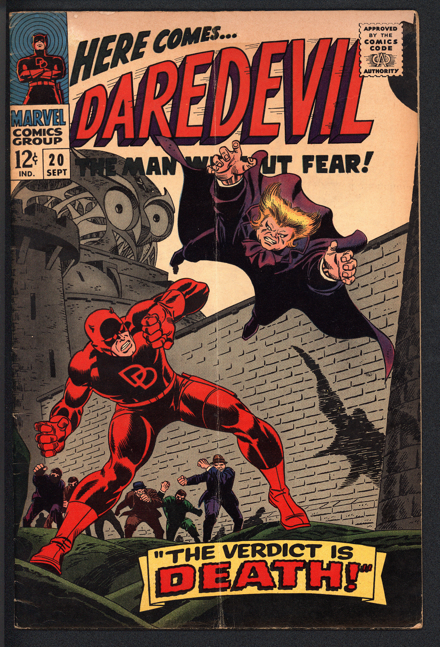 DAREDEVIL Front Cover