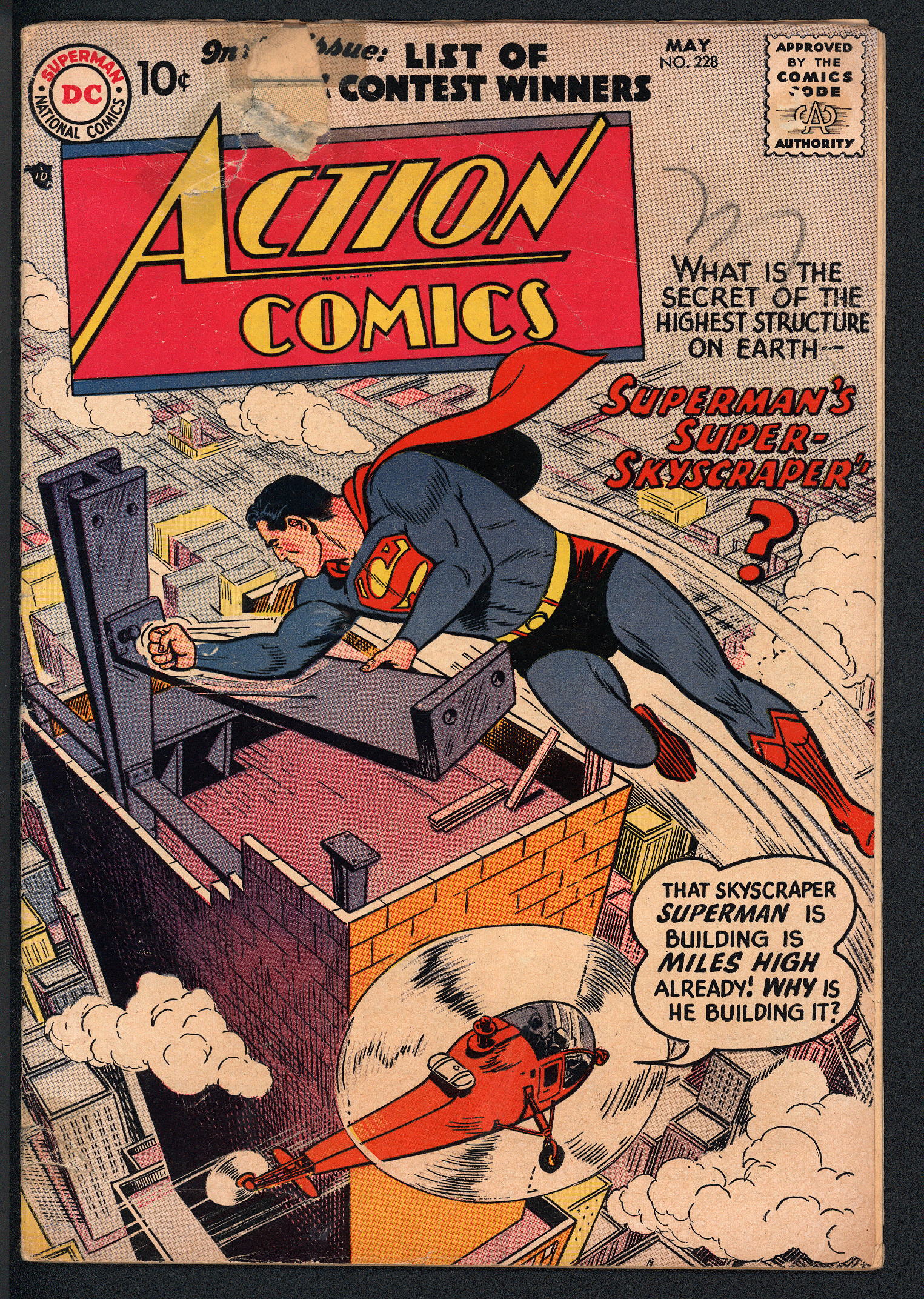 ACTION COMICS Front Cover