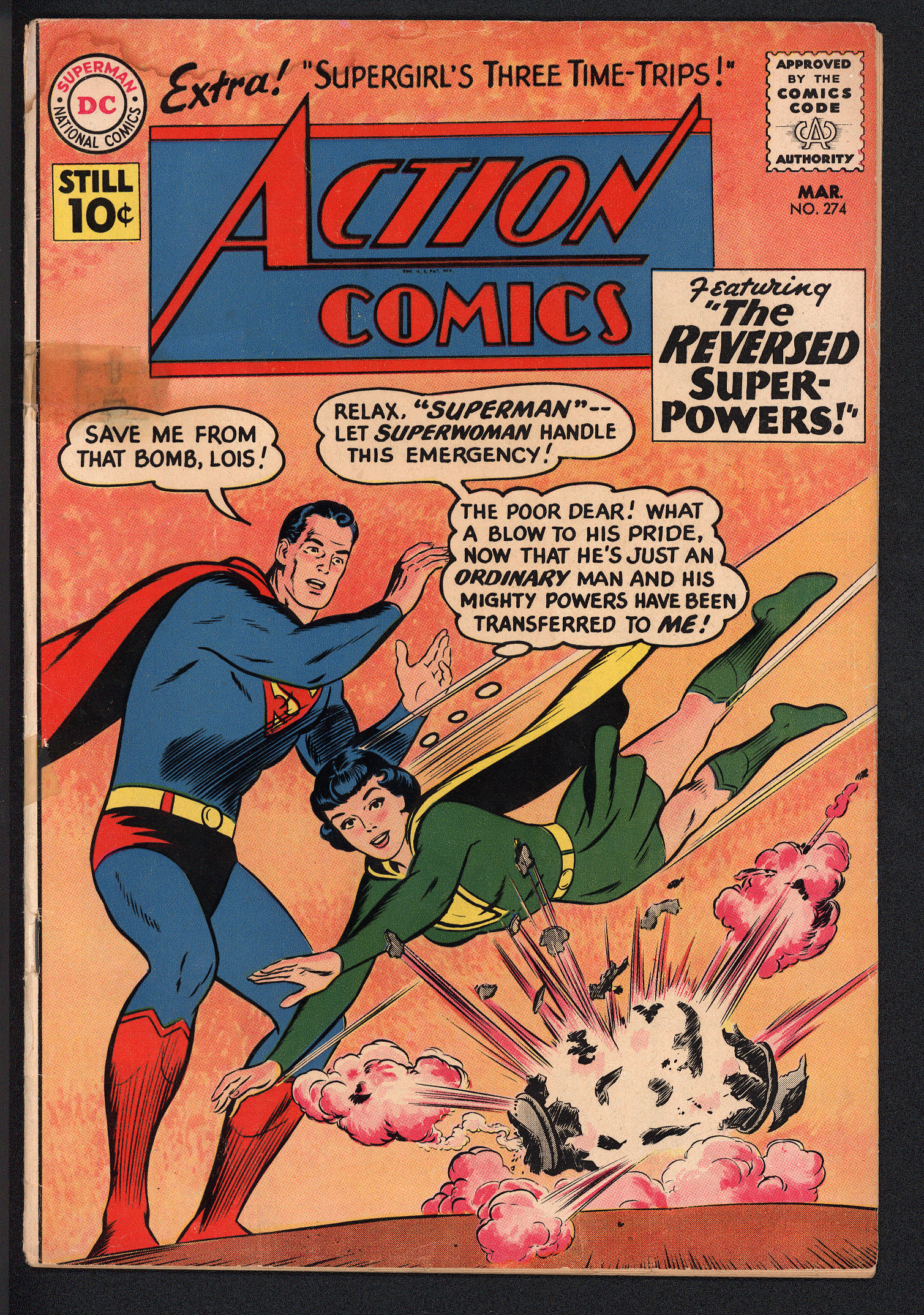ACTION COMICS Front Cover