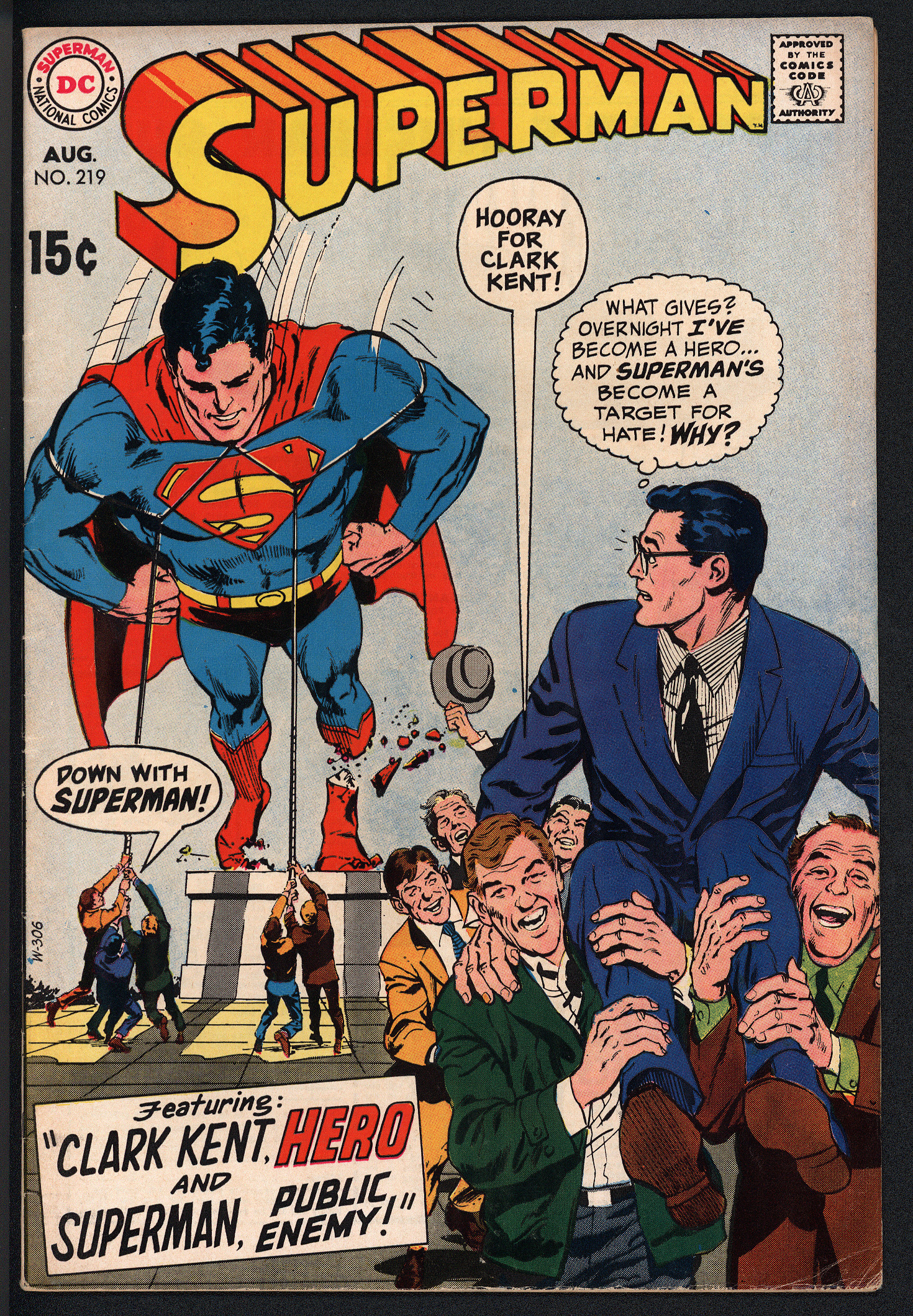 SUPERMAN Front Cover