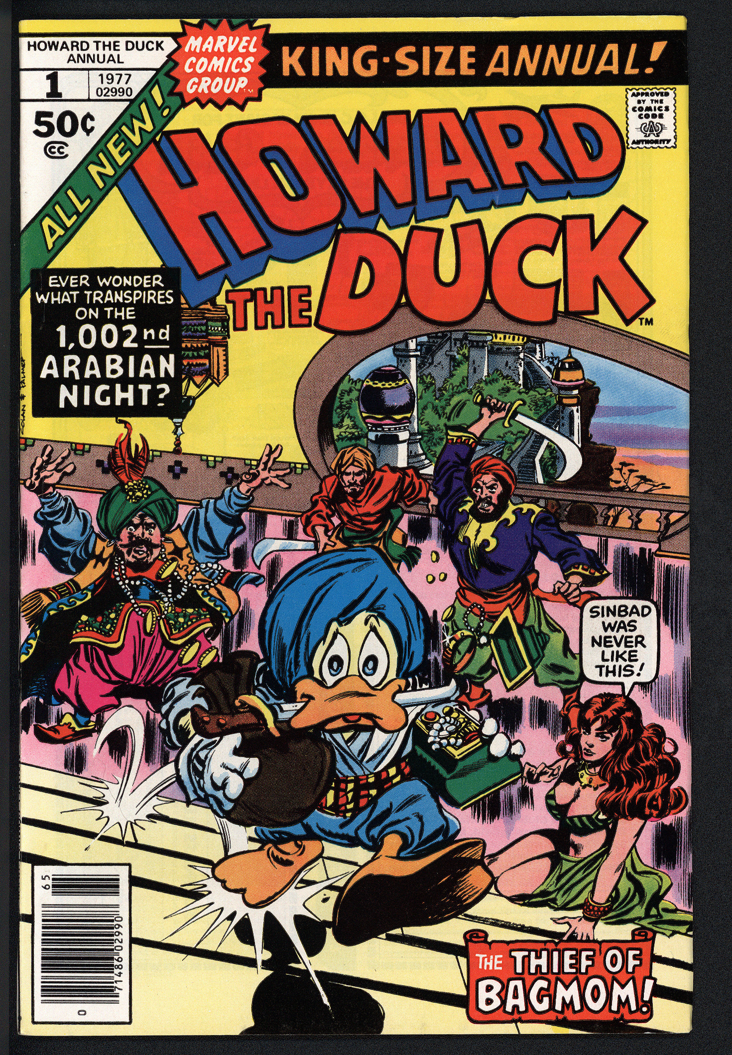 HOWARD THE DUCK ANNUAL Front Cover