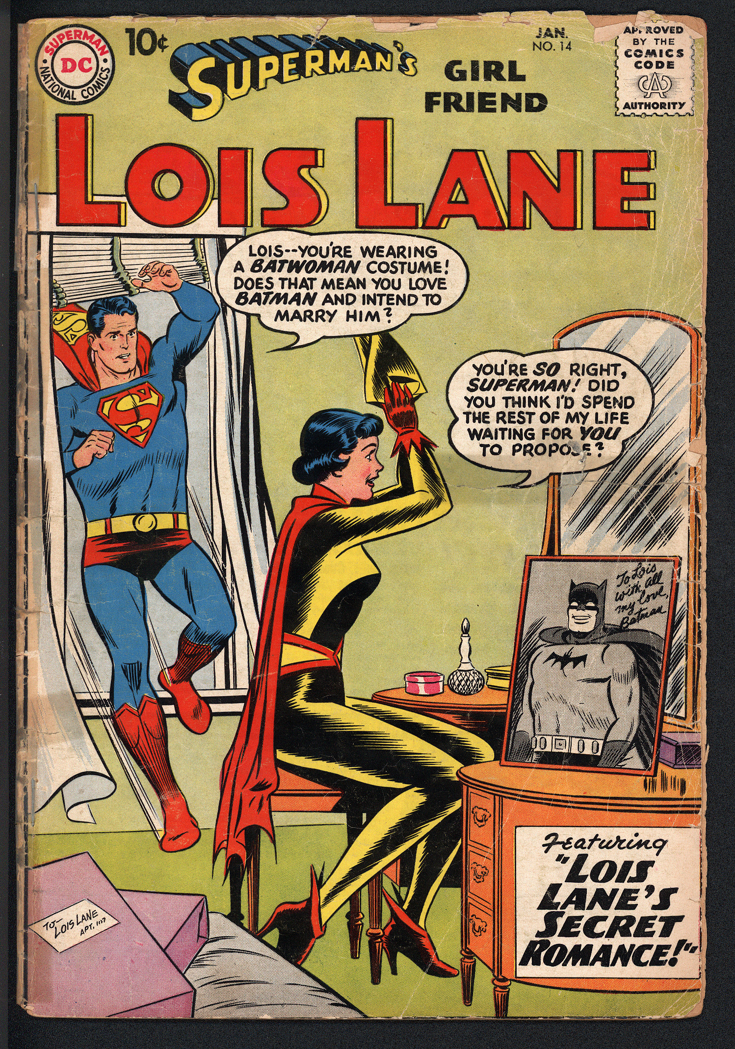 SUPERMAN'S GIRLFRIEND LOIS LANE Front Cover