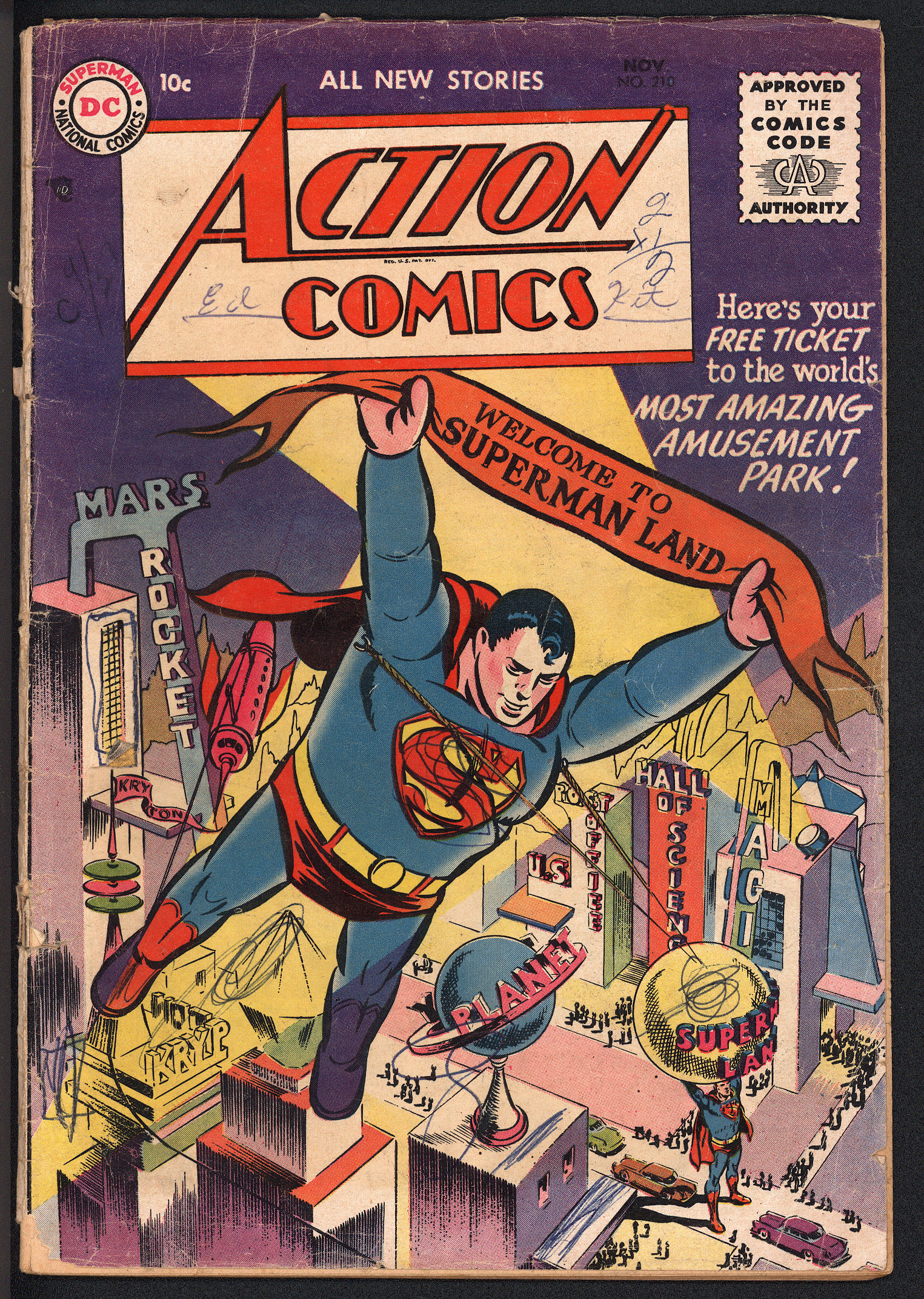 ACTION COMICS Front Cover