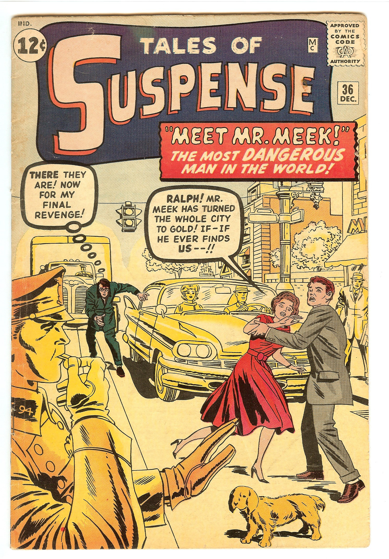 TALES OF SUSPENSE Front Cover