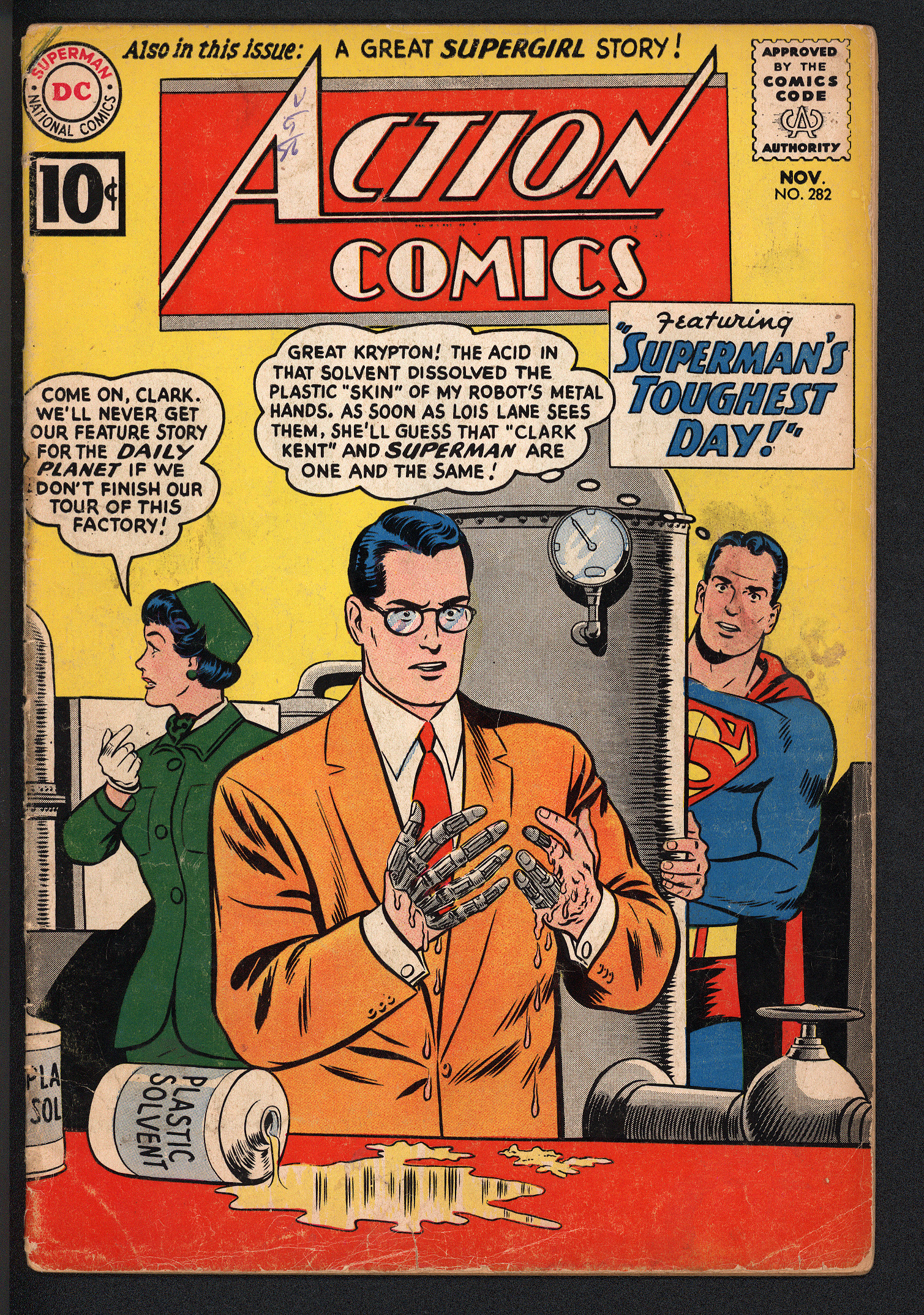 ACTION COMICS Front Cover