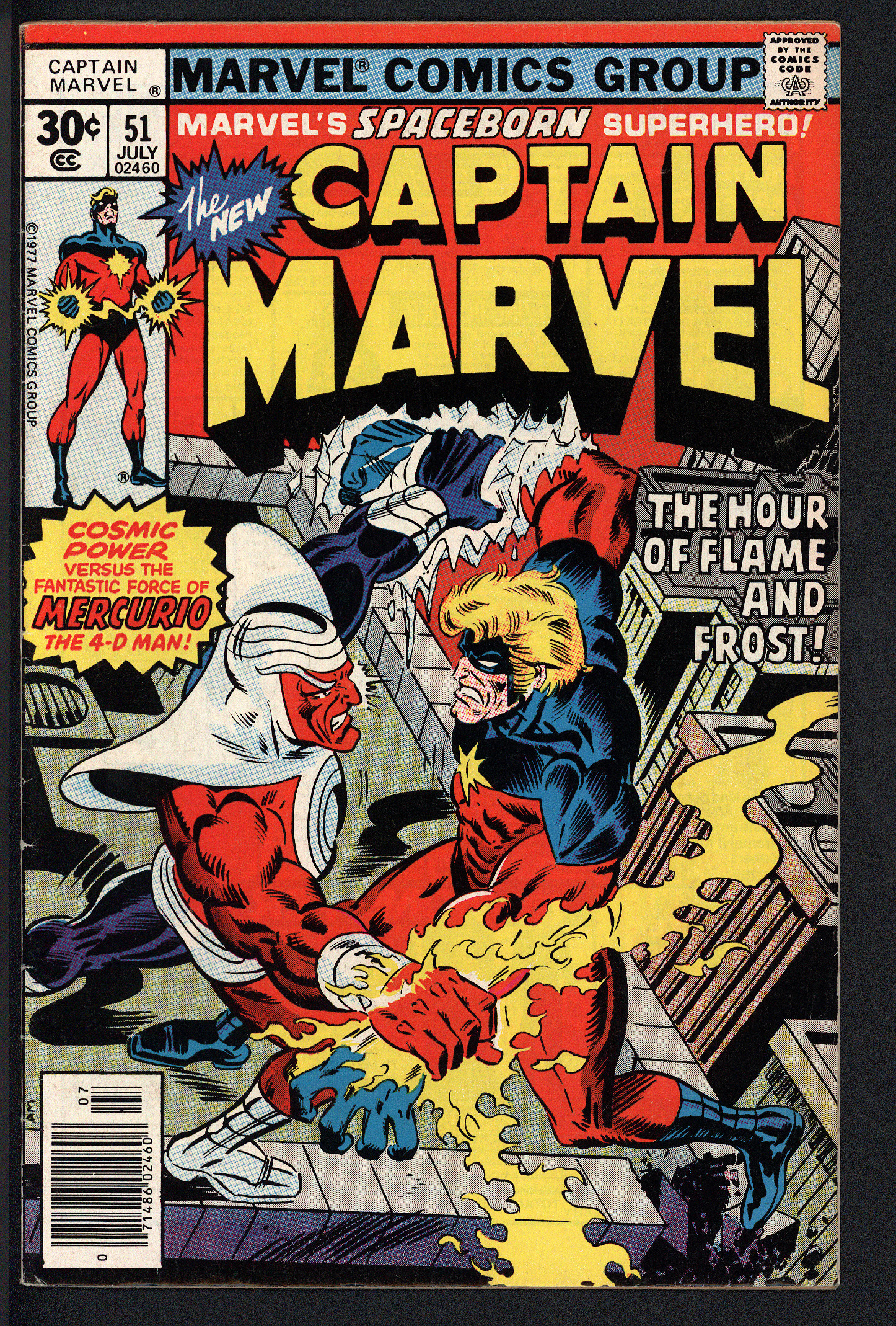 CAPTAIN MARVEL Front Cover