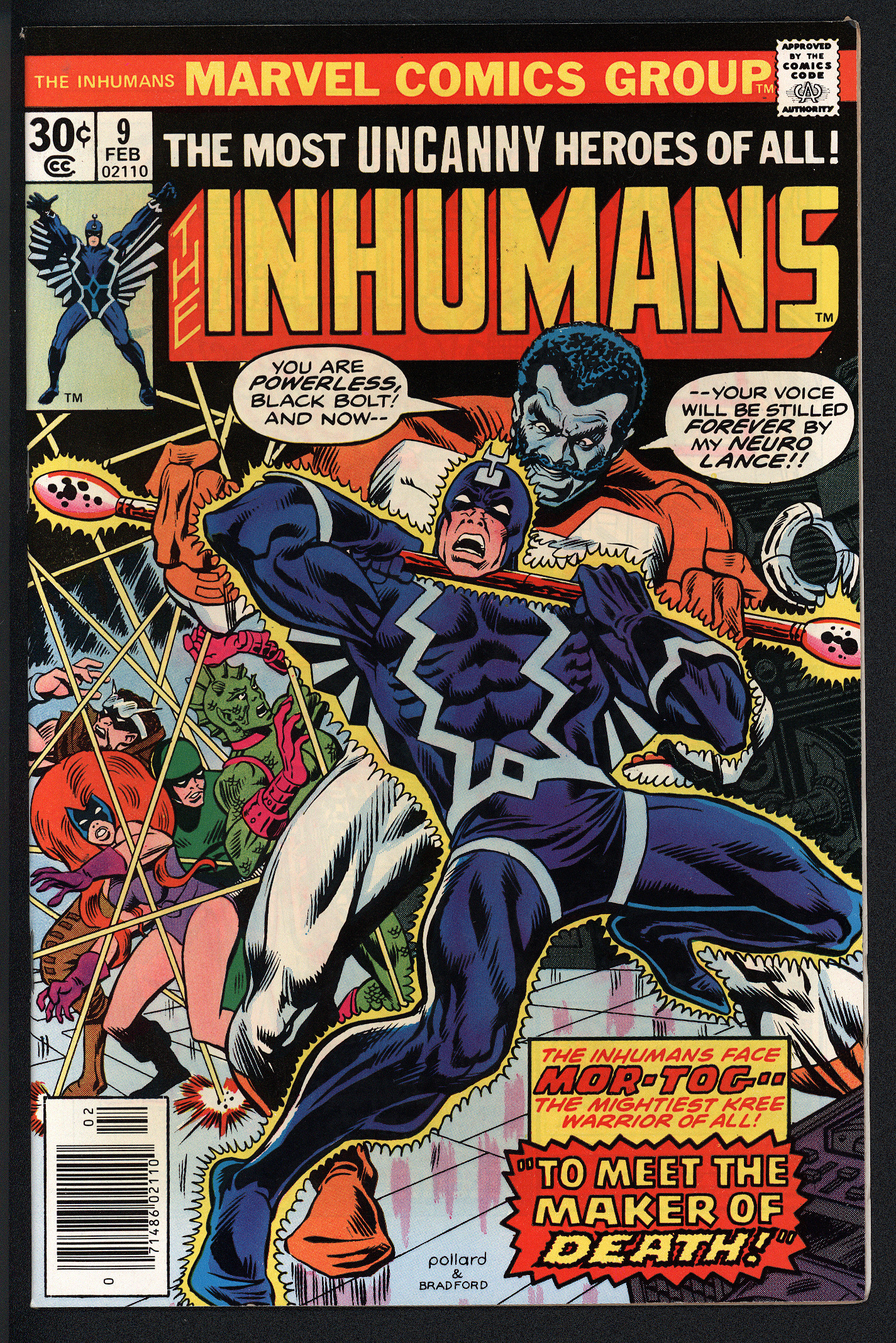 INHUMANS Front Cover