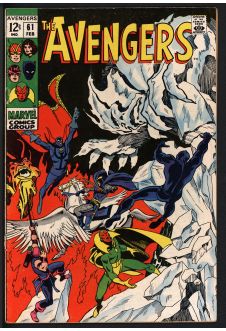 AVENGERS #61 6.0 front cover