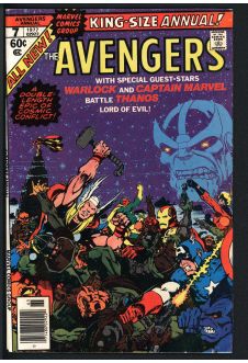 AVENGERS ANNUAL #7 5.0 front cover