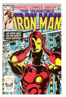 IRON MAN #170 7.5 front cover