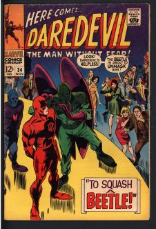 DAREDEVIL #34 3.5 front cover