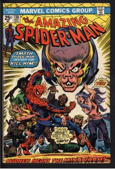 AMAZING SPIDER-MAN #138 3.5 front cover