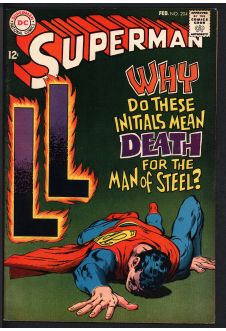 SUPERMAN #204 7.5 front cover