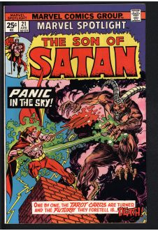 Cover of Marvel Spotlight #21