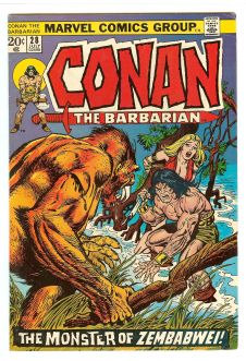 CONAN THE BARBARIAN #28 6.0 front cover