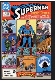 SUPERMAN #423 8.0 front cover