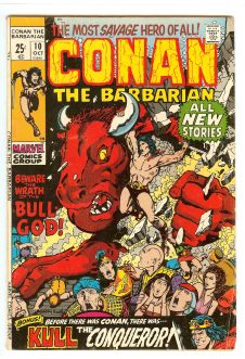 CONAN THE BARBARIAN #10 4.0 front cover