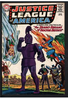 JUSTICE LEAGUE OF AMERICA #34 5.5 front cover