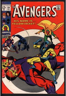 AVENGERS #59 6.0 front cover