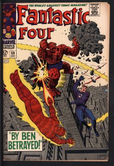FANTASTIC FOUR #69 3.5 front cover