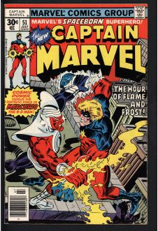CAPTAIN MARVEL #51 6.5 front cover